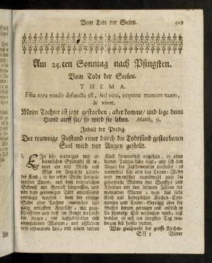 509-520, Am 25.ten Sonntag nach Pfingsten.