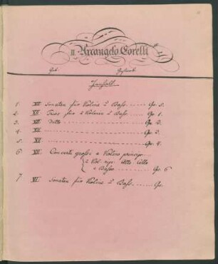 II. Arcangelo Corelli