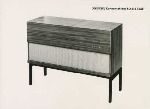 Stereo-Konzertschrank "SO 312" der Grundig-Radio-Werke