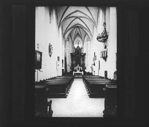 Stetten bei Hechingen: Kirche (Inneres)