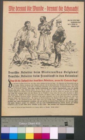 Propagandaflugblatt mit dem Aufruf zum Zeichnen der 7. Kriegsanleihe im September 1917