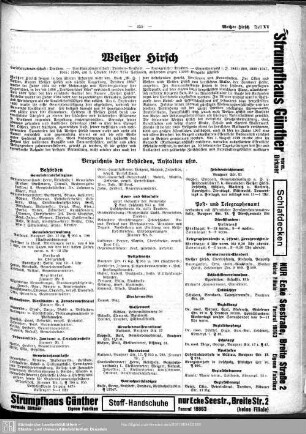 Weißer Hirsch
