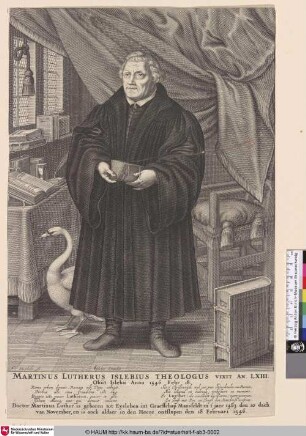MARTINUS LUTHERUS ISLEBIUS THEOLOGUS