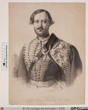 Bildnis Wilhelm, Herzog von Braunschweig-Lüneburg (reg. 1830-84)