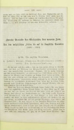 Zweite Periode der Geschichte der neuern Zeit. Von dem westphälischen Frieden bis auf die französische Revolution (1648 - 1789)