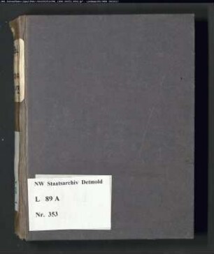 Gogerichtsregister Wöbbel