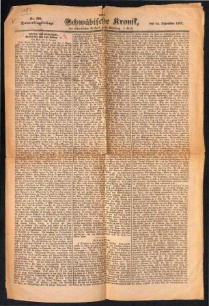 Artikel: "Länder- und Völkerkunde. Reisebriefe aus dem Süden II."