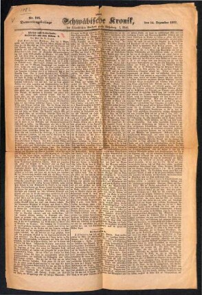Artikel: "Länder- und Völkerkunde. Reisebriefe aus dem Süden II."