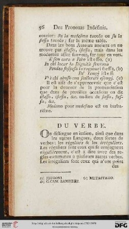 Du verbe
