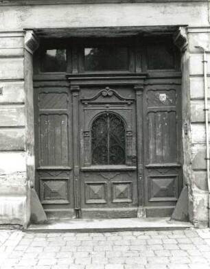 Meißen-Triebischtal, Wittigstraße 5. Wohnhaus (um 1895) Toreinfahrt