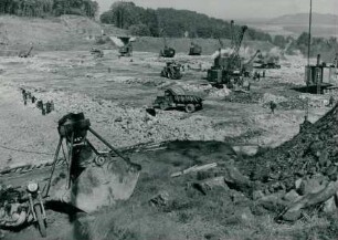 Hennetalsperre,1954-1955