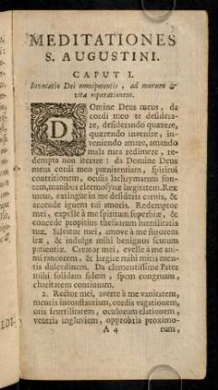 7-117, Meditationes S. Augustini