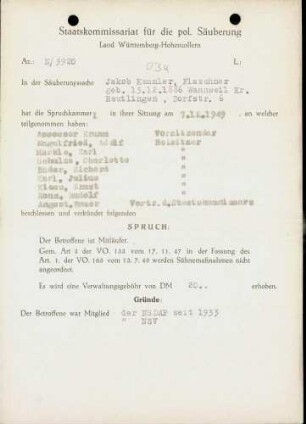 Kemmler, Jakob
