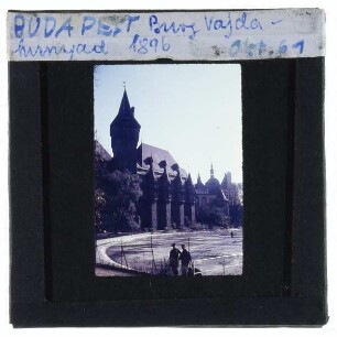 Budapest, Stadtwäldchen,Budapest, Burg Vajdahunyad