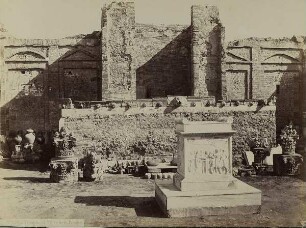 "No. 1205 Tempio di Mercurio. Pompei."