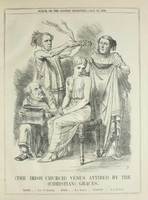 (The Irish church) Venus attired by the (Christian) graces
