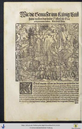 Wie die Genueser inn Künig Reinharts namen das neüw Schloß zu Neapels gewunnen haben. Das fünfft Buch.