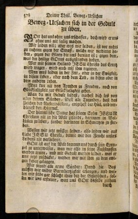 378-387, Beweg-Ursachen sich in der Gedult zu ueben; ...