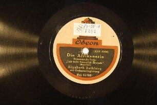Die Afrikanerin : Romanze der Ines: "Leb wohl freundlich Gestade" / (Meyerbeer)