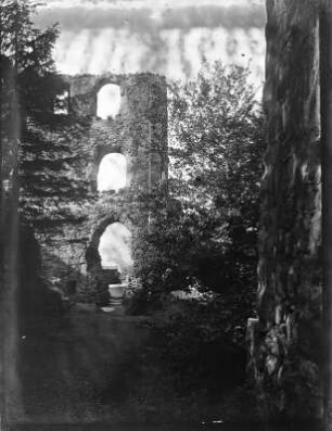 Ruine Kastelburg : Teile der Kastelburgruine.