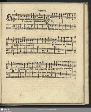 [Musicalischer Andachten; I - XXI.]