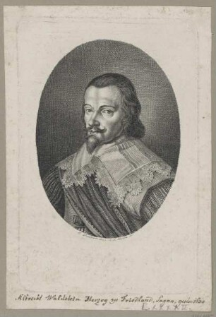 Bildnis des Albrecht Waldstein zu Friedland
