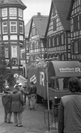 Unfall am Gasthaus Adler