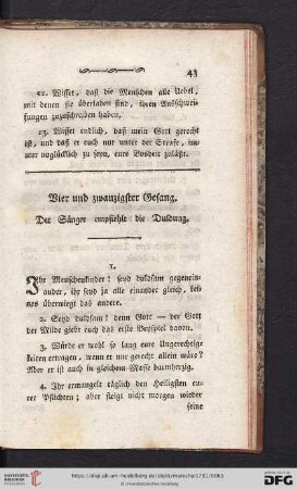 Vier und zwanzigster Gesang