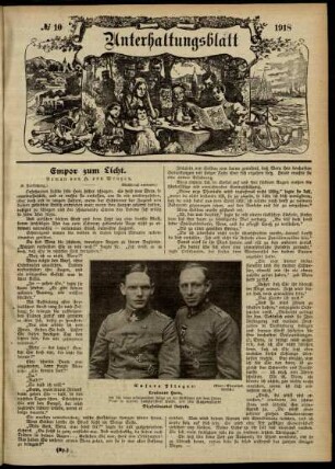 Ausgabe vom Sonntag, den 10. März 1918.