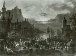 Ein orientalischer Seehafen