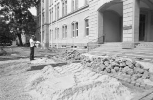 Bismarck-Gymnasium Karlsruhe in der Bismarckstraße 8. Generalsanierung
