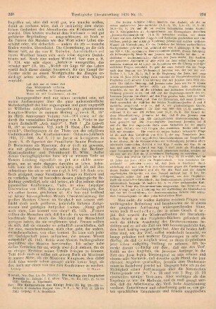 223-225 [Rezension] Horst, Friedrich, Die Kultusreform des Königs Josia (II. Rg. 22-23)