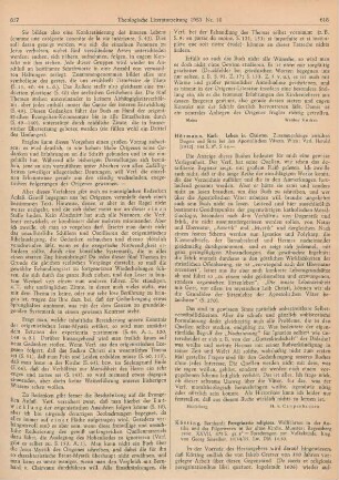 618-619 [Rezension] Kötting, Bernhard, Peregrinatio religiosa