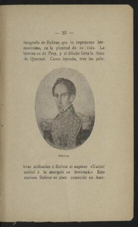 [Símon] Bolivar