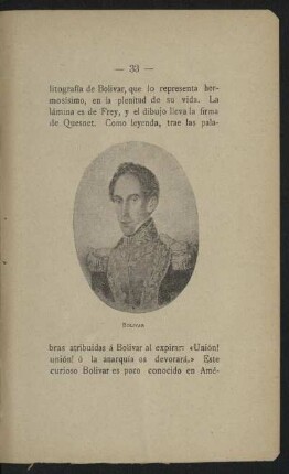 [Símon] Bolivar