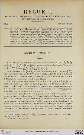 23: Notes et remarques