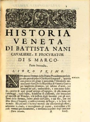 Historia Della Repvblica Veneta, 2