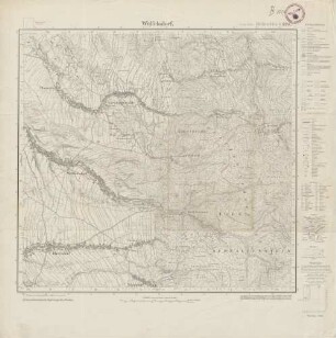 5766 (alte Nr.: 3341) Wölfelsdorf, Meßtischblatt (4cm - Karte)