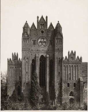 Kloster Chorin: Ansicht Westgiebel