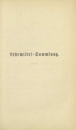 Lehrmittel-Sammlung