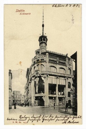 Stettin. Kohlmarkt