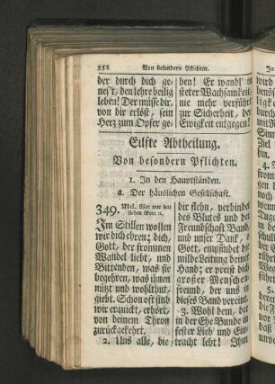Eilfte Abtheilung.