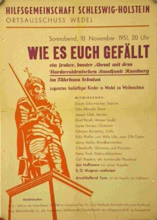 Wie es Euch gefällt