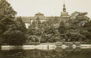 Ossegg (heute Osek / Tschechien). Kloster Ossegg. Abteigarten