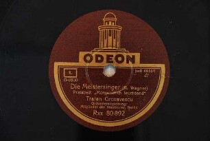 Die Meistersinger : Preislied: "Morgendlich leuchtend" / (R. Wagner)