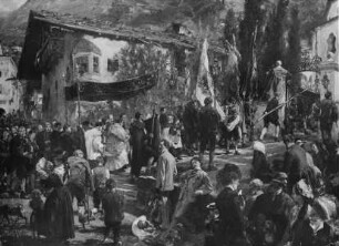 Prozession in Gastein