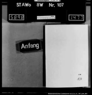 Klage des Christian Denecke und dessen Sohn Johann Christian Denecke zu Altgandersheim gegen den Kotsassen Hans Heinrich Püllmann wegen 1 Morgen Land