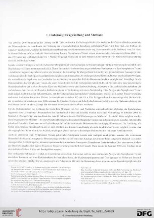 1. Einleitung: Fragestellung und Methode