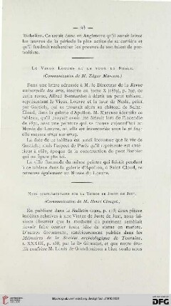 Note complémentaire sur la Vierge de Juste de Just