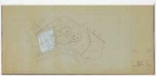 Wissenschaftskolleg zu Berlin (WKB), Berlin-Grunewald Neubau: Lageplan, 1:200